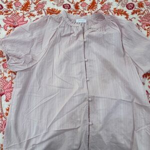 Aritzia NWOT Light pink blouse